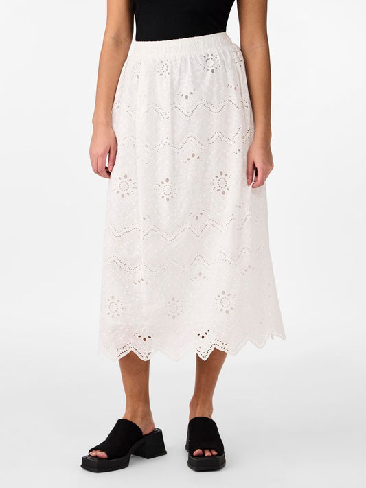 YASFREJA Skirt - Star White