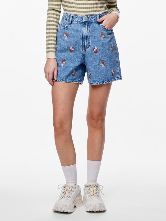 PCSKY Shorts - Light Blue Denim