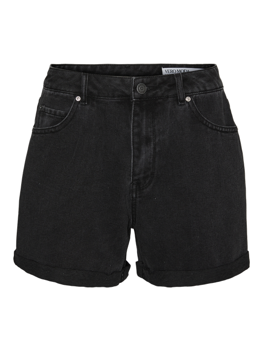 VMZURI Shorts - Black Denim