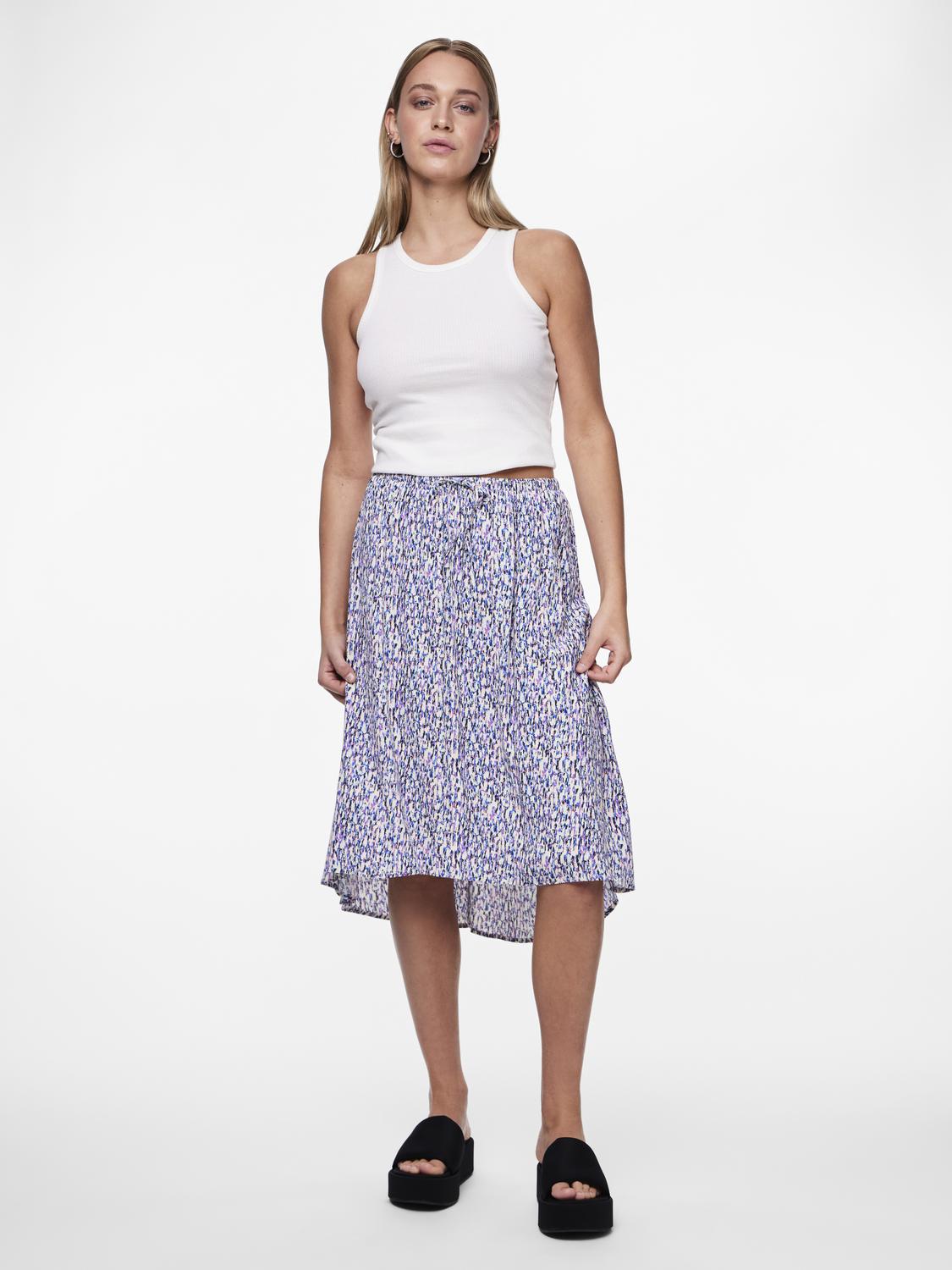 PCMAXINE Skirt - Cloud Dancer