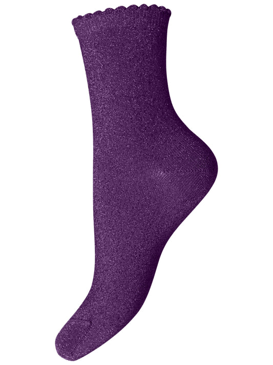 PCSEBBY Socks - Imperial Purple